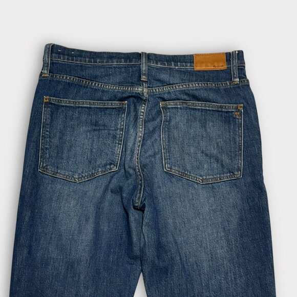 Madewell 10" High Riser Demi Boot‎ Denim Jeans 31 Indigo Classic Bootcut - Picture 6 of 7